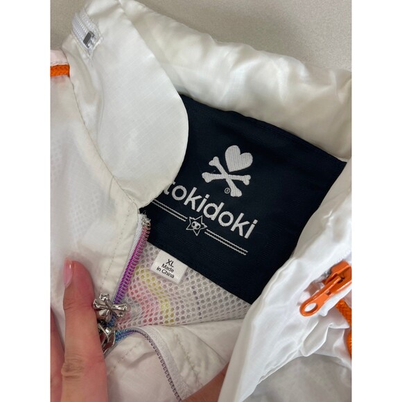 Tokidoki Sandy Zip Up Hooded Windbreaker Size XL - Picture 4 of 5